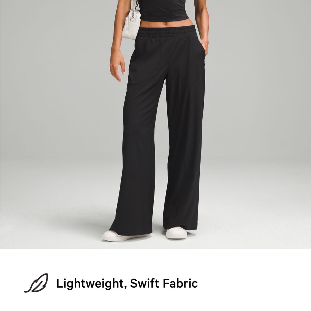 Lululemon Swift Mid-Rise wide leg pant. - Picture 2 of 14